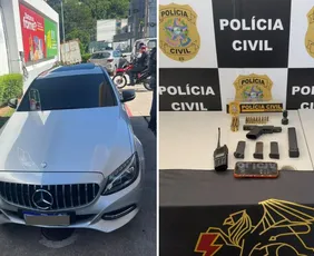 Imagem ilustrativa da imagem Líder do tráfico do Morro da Garrafa é preso com carro de luxo em Vitória