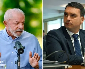 Imagem ilustrativa da imagem Lula e Flávio frente a frente em debate da Band neste domingo