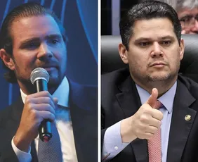 Imagem ilustrativa da imagem Mensagens apontam relação de proximidade entre Alcolumbre e Vorcaro