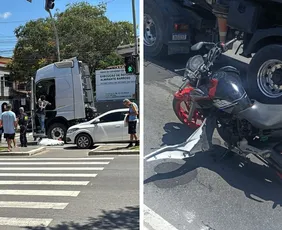 Imagem ilustrativa da imagem Motociclista de 58 anos morre em acidente na Fernando Ferrari