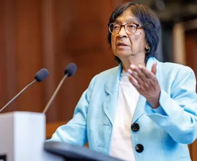 Imagem ilustrativa da imagem Nobel da Paz premia Navi Pillay, jurista que aponta genocídio em Gaza