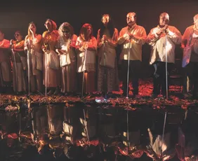 Imagem ilustrativa da imagem Orquestra de cantores cegos estreia espetáculo em Vitória