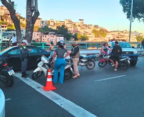 Imagem ilustrativa da imagem Polícia registra 95 flagrantes de ultrapassagem proibida em rodovias no ES