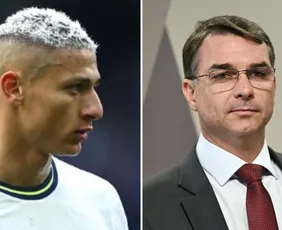 Imagem ilustrativa da imagem Richarlison pede que PF investigue Flávio Bolsonaro por posse de imóvel de luxo
