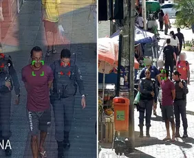Imagem ilustrativa da imagem Totem de segurança realiza 1ª prisão por reconhecimento facial no interior do ES