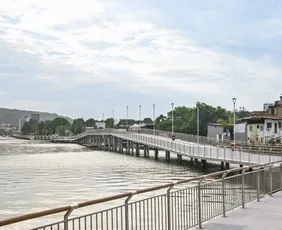 Imagem ilustrativa da imagem Trecho da nova Orla do Canal de Camburi será liberado no sábado