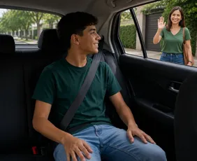 Imagem ilustrativa da imagem Uber lança função para pais acompanharem em vídeo a viagem dos filhos