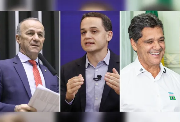 Helder Salomão, Lorenzo Pazolini e Ricardo Ferraço são candidatos ao governo do Espírito Santo