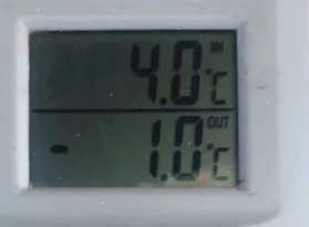 Imagem ilustrativa da imagem Termômetro registra temperatura negativa em cidade capixaba