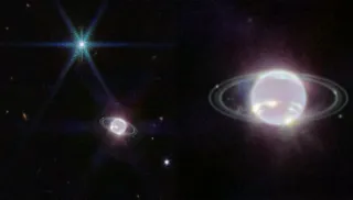 Imagem ilustrativa da imagem James Webb captura imagem mais clara dos anéis de Netuno em 30 anos