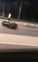 Imagem ilustrativa da imagem Colisão entre motos mata motociclista na Serra
