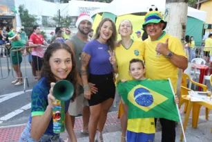 Imagem ilustrativa da imagem Próxima festa da torcida brasileira é ao meio-dia