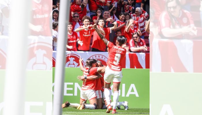 Com recorde de público, Internacional e Corinthians empatam