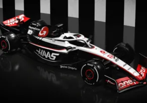 Imagem ilustrativa da imagem Haas apresenta nova pintura e abre 'temporada' de lançamentos na Fórmula 1