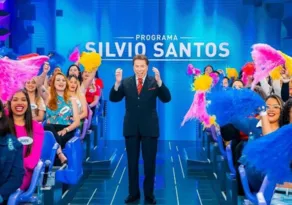 Imagem ilustrativa da imagem Silvio Santos em programa inédito hoje