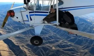 Imagem ilustrativa da imagem Influenciador admite ter causado queda de avião para obter curtidas