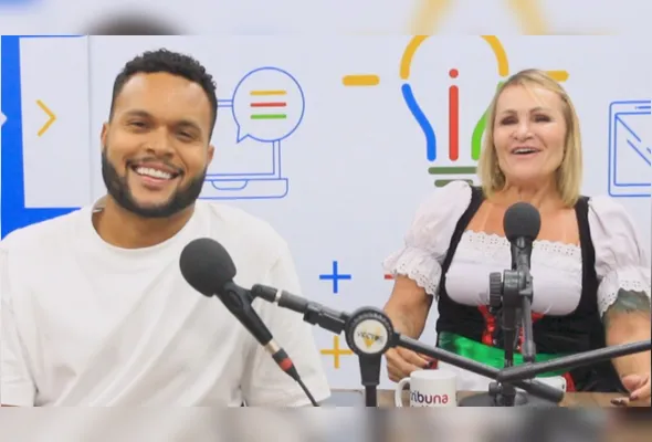 Matheus Simão e Liliajane Mallmann comandam o podcast no Tribuna Online