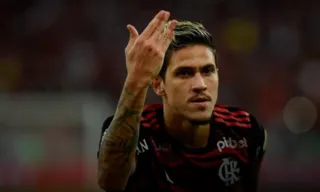 Imagem ilustrativa da imagem Após agressão, Pedro não aparece para treinar no Flamengo nesta segunda