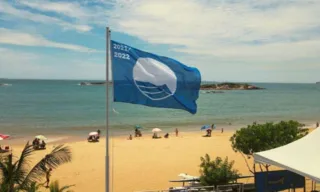 Imagem ilustrativa da imagem Praia da Sereia perde único selo de Bandeira Azul do ES. Entenda