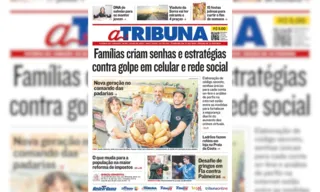 Imagem ilustrativa da imagem Confira os destaques do jornal A Tribuna deste sábado