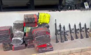 Imagem ilustrativa da imagem PF apreende 2 toneladas de maconha e armas escondidas em carga de suínos no PR