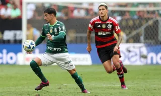 Imagem ilustrativa da imagem Sem Gabigol, Flamengo enfrenta Palmeiras tentando se aproximar do líder Botafogo