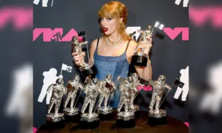 Imagem ilustrativa da imagem Taylor Swift vence prêmio de Melhor Videoclipe no VMA e quebra próprio recorde