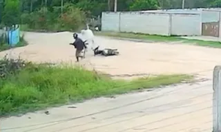 Imagem ilustrativa da imagem Touro solto ataca motociclista no Litoral Norte do ES