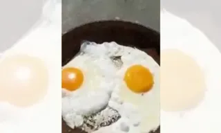 Imagem ilustrativa da imagem VÍDEO | Moradora frita ovo na calçada após Cuiabá bater recorde de calor