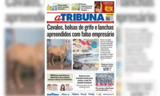 Imagem ilustrativa da imagem Veja os destaques do jornal A Tribuna desta sexta-feira, dia 1º de setembro