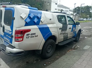 Motociclista chegou a ser socorrido ao hospital