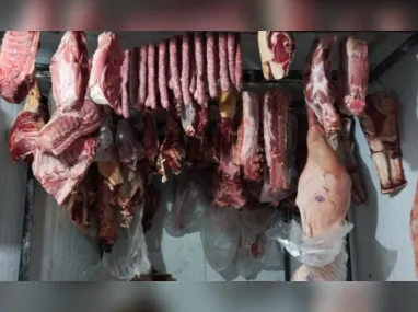 Imagem ilustrativa da imagem Mais de 500 kg de carne apreendidos e dono de abatedouro preso em Cariacica