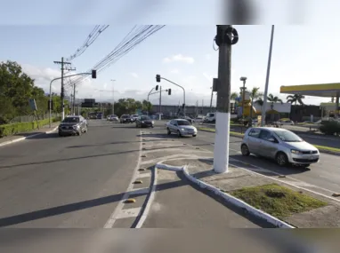 A obra prevê área de circulação para pedestres e ciclistas. O calçadão de Camburi não será modificado