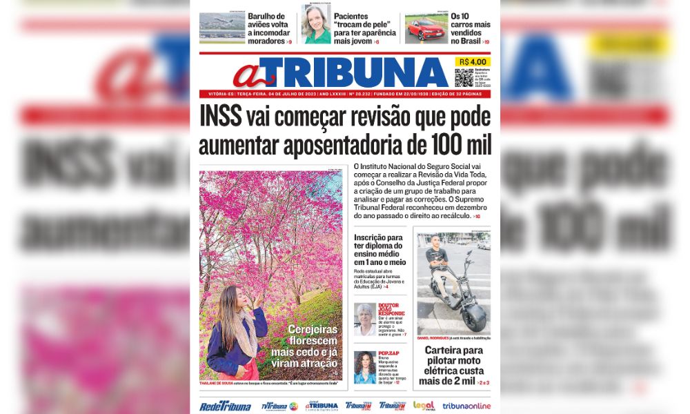 Confira Os Destaques Do Jornal A Tribuna Desta Terça Feira Tribuna Online Seu Portal De Notícias 8775