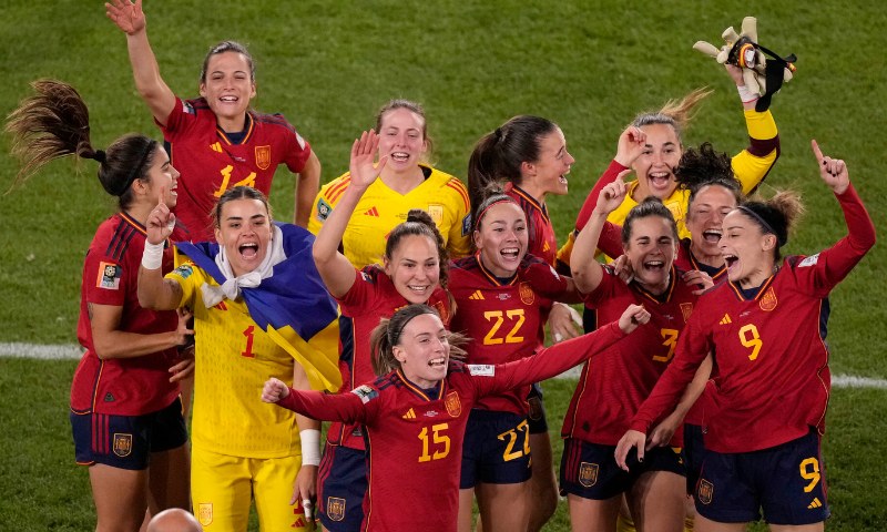 Espanha bate Inglaterra e conquista Copa do Mundo feminina