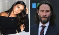 Imagem ilustrativa da imagem Netflix cancela série com Bruna Marquezine que Keanu Reeves gravou em SP