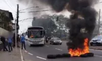 Imagem ilustrativa da imagem Protestos provocam engarrafamentos na Serra