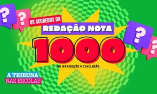 Imagem ilustrativa da imagem A Tribuna nas Escolas: Descubra os segredos de uma redação nota mil no Enem