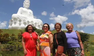 Imagem ilustrativa da imagem Buda gigante vai virar point cultural e gastronômico em Ibiraçu