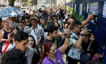Imagem ilustrativa da imagem Primeiro dia de provas do Enem 2023 registra 28,1% de ausências