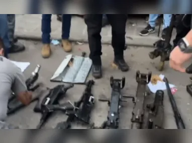 Exército e polícia ainda procuraram por metralhadoras furtadas no Arsenal de Guerra de São Paulo