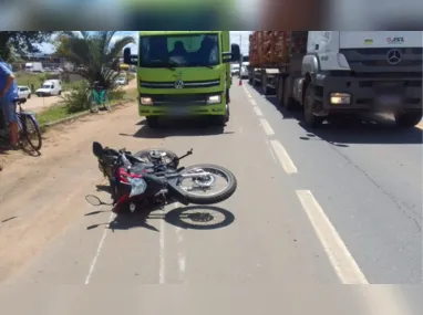 Um motociclista morreu após um acidente na quinta-feira, na BR-101