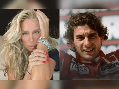 Imagem ilustrativa da imagem Adriane Galisteu diz que não foi consultada para série sobre Ayrton Senna