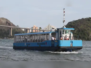 Nova embarcação chegou à Vitória para integrar sistema do Aquaviário