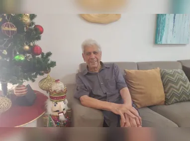 Lúcio Pereira, que faz 95 anos no mês que vem, conta que se orgulha da vida que construiu