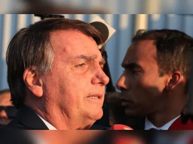 O ex-presidente Jair Bolsonaro