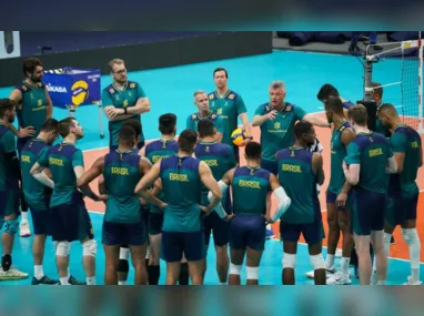 Imagem ilustrativa da imagem Brasil estreia contra o Catar no Pré-Olímpico de vôlei masculino