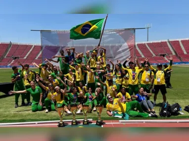 Imagem ilustrativa da imagem Delegação capixaba conquista 11 medalhas nos Jogos Sul-Americanos Escolares
