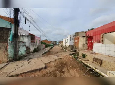 Mapa mostra regiões monitoradas pela prefeitura com risco de colapso da mina de sal-gema