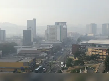 Fumaça registrada em Vila Velha